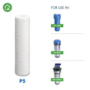 P5 5-Micron Spun Poly Sediment Replacement Cartridge
