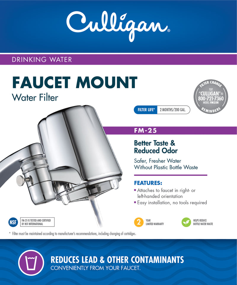 FM-25 Faucet Mount Filter System Advanced– Chrome