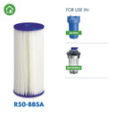 R50-BBSA Pleated Heavy-Duty Poly Sediment Replacement Cartridge