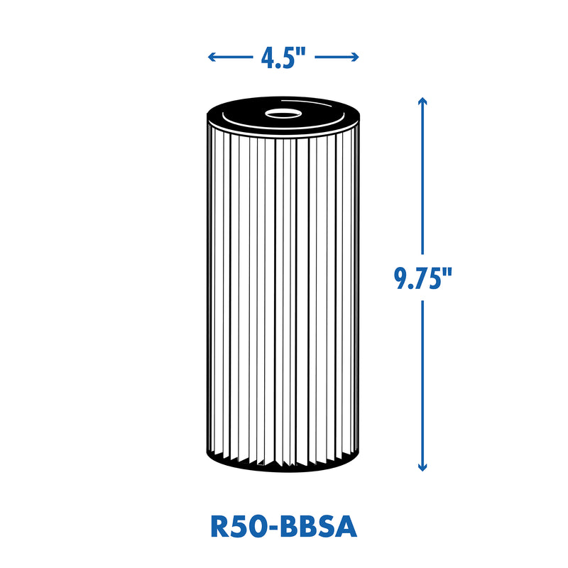R50-BBSA Pleated Heavy-Duty Poly Sediment Replacement Cartridge