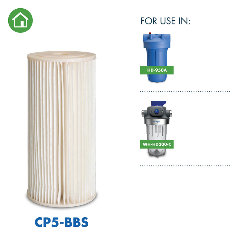 CP5-BBS 5 Micron Heavy Duty Pleated Sediment Replacement Cartridge