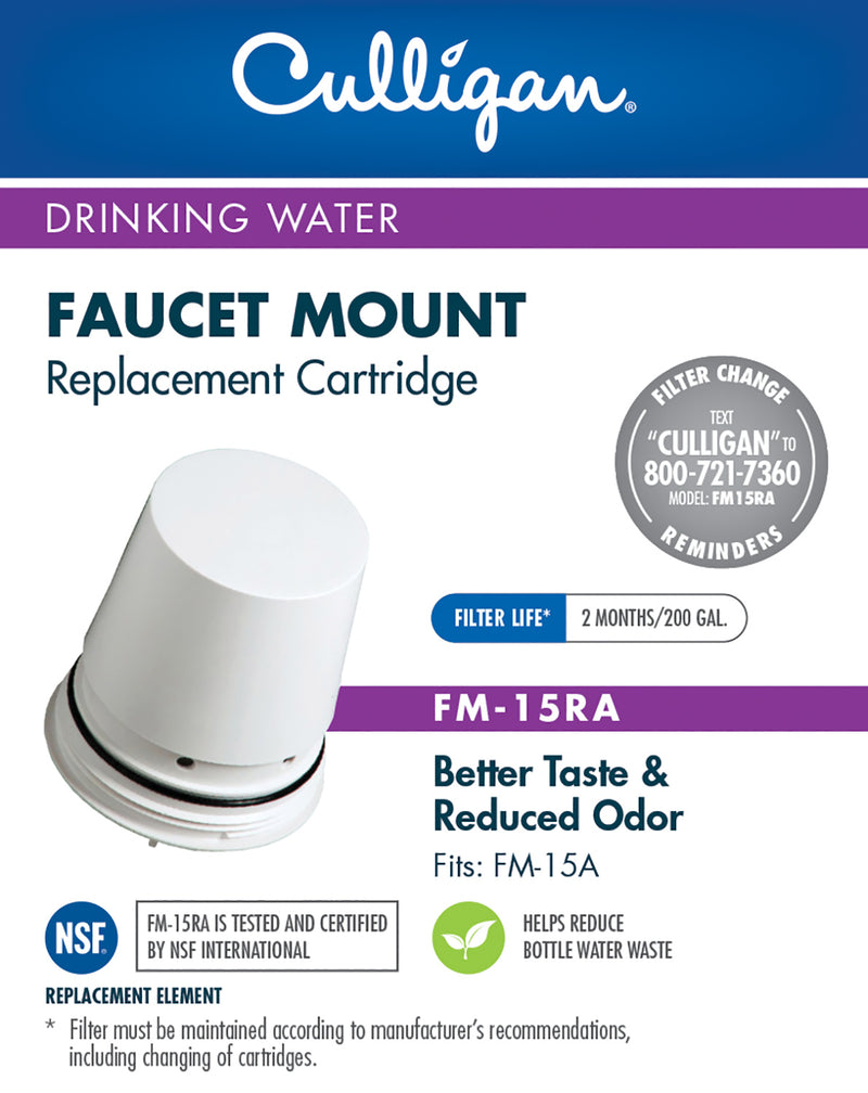 FM-15RA Faucet Mount Replacement Cartridge for FM-15A - White