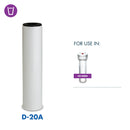 D-20A Granular Activated Carbon Replacement Cartridge - Basic Filtration