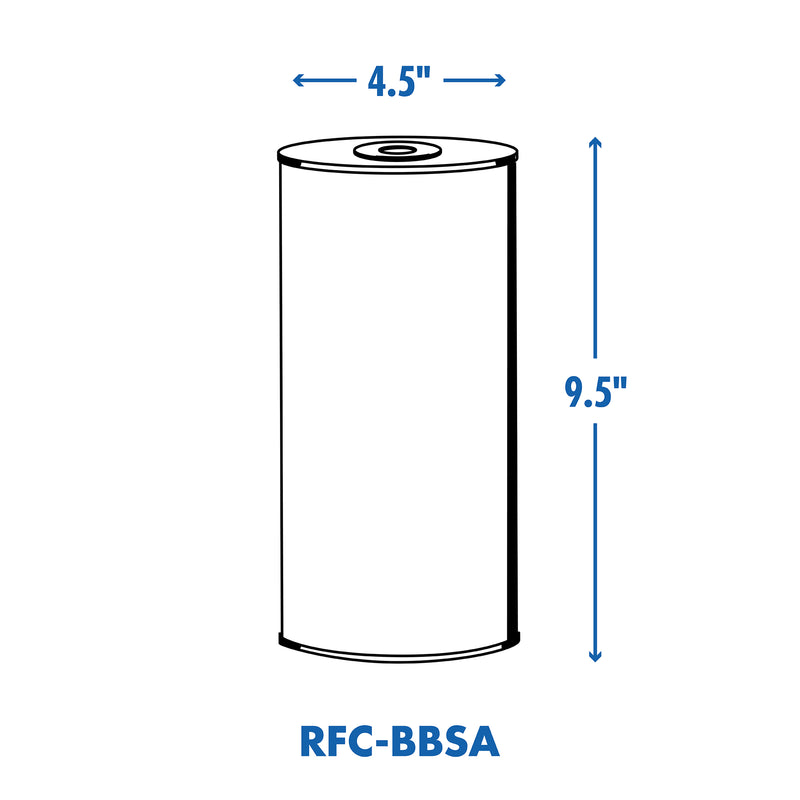 RFC-BBSA Heavy Duty Radial Flow Carbon Replacement Cartridge