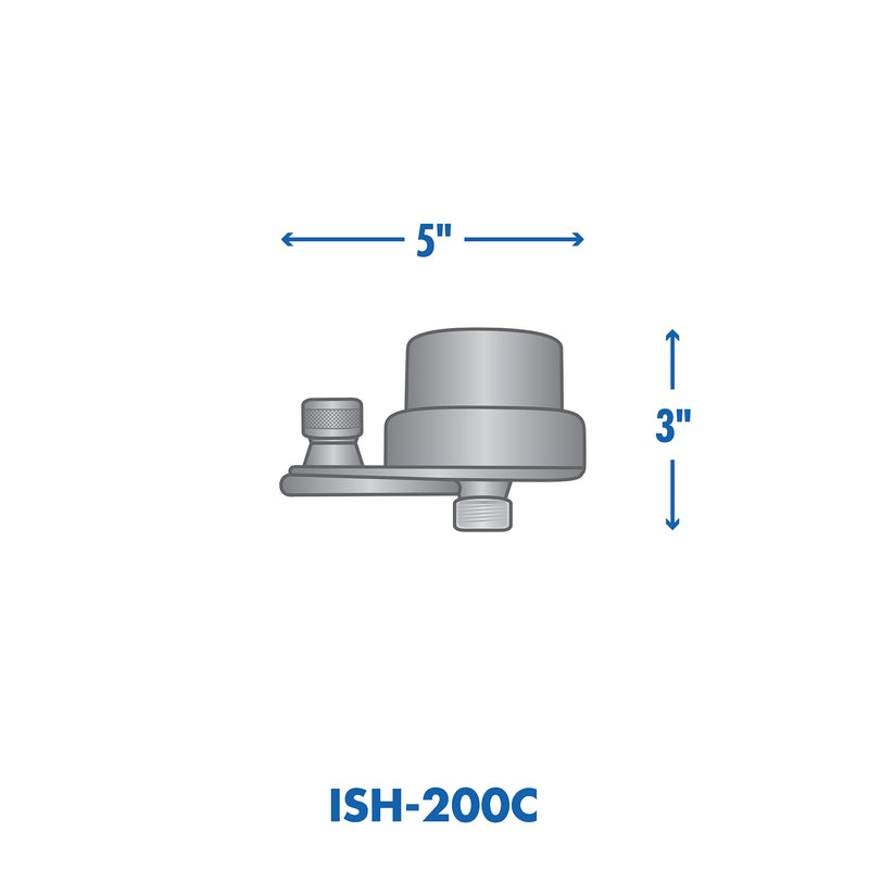 ISH-200c In-Line Shower Filter - Chrome