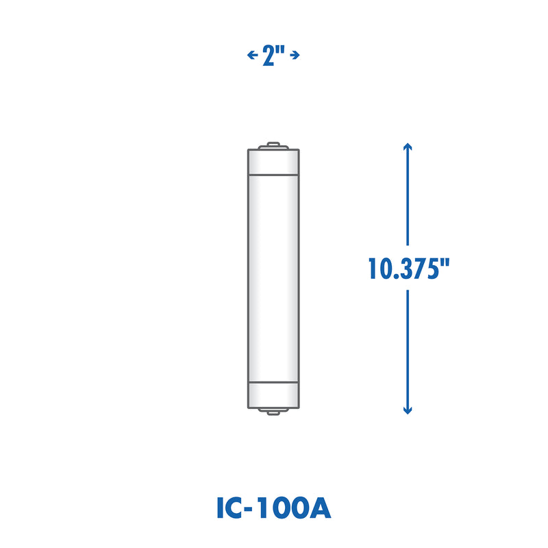 IC-100A In-Line Ice Maker / Refrigerator Dispenser Filter